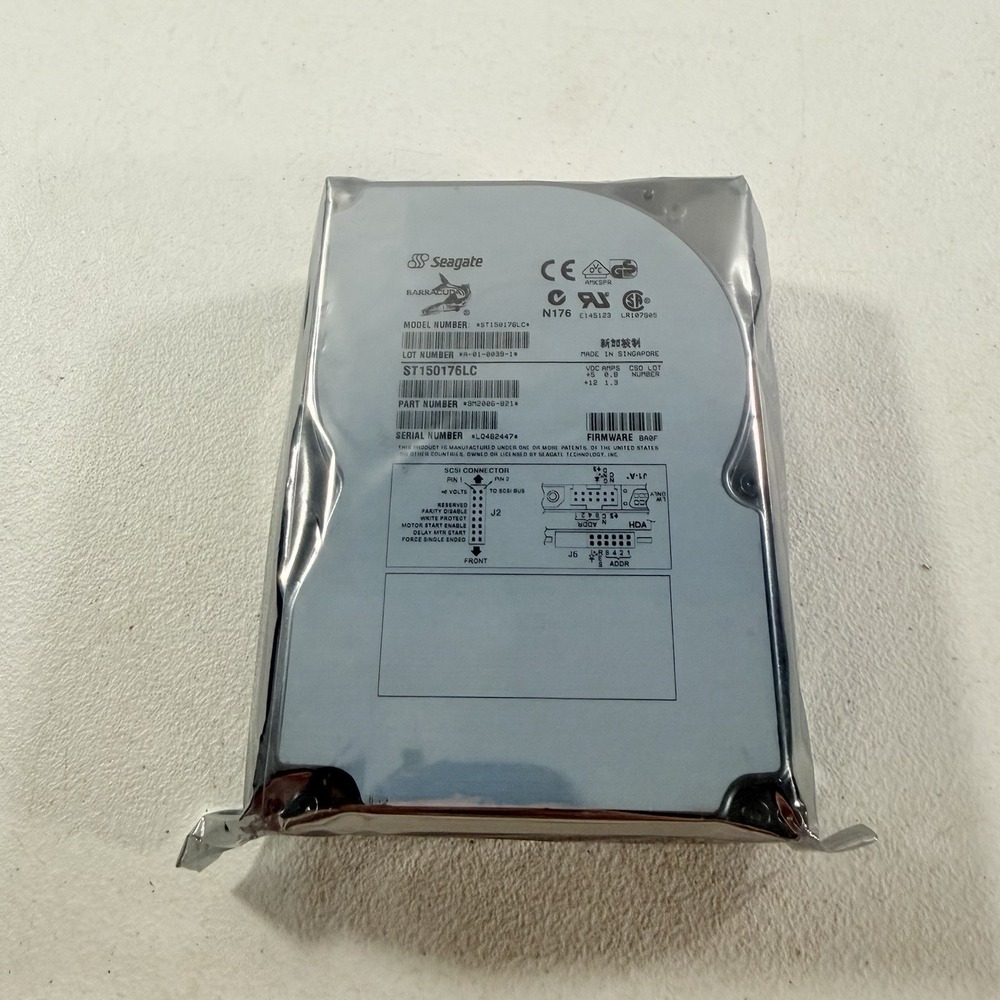 Seagate ST150176LC 50GB HDD SCSI 7.2K NEW SEALED‎